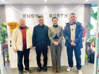 歡迎貴州荔波的文旅局領(lǐng)導蒞臨上海諾獅和李也文旅考察交流